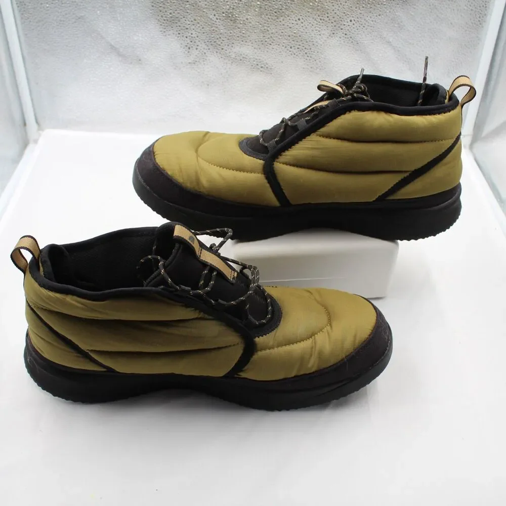 The North Face Mens NSE Chukka Size 13 Insulated Winter Puffer Boots Khaki